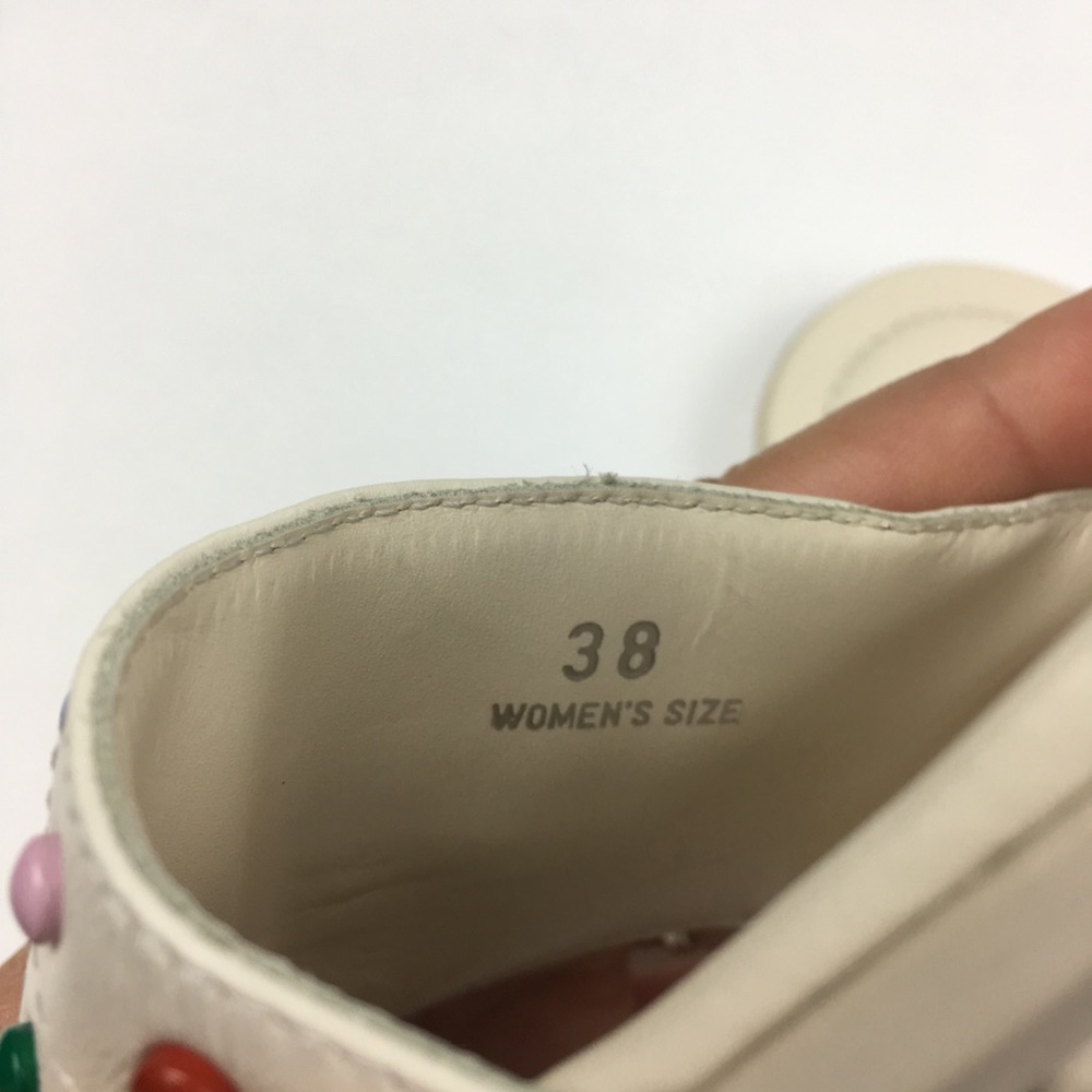 Tods Studded Slides in multicolor & White - Picture 5 of 5